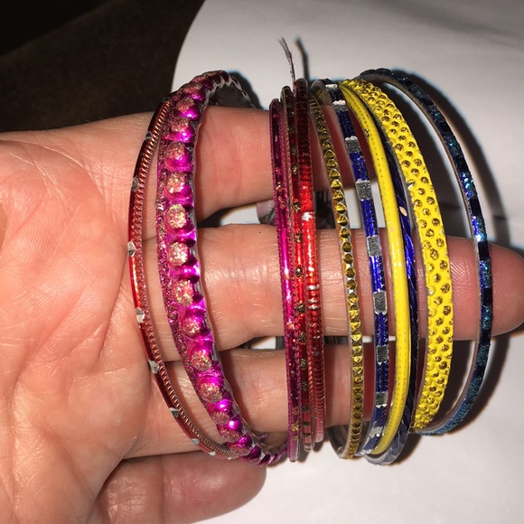 🌻5/$15🌴2/$7- colorful bangle bracelets. NWOT - Picture 3 of 3